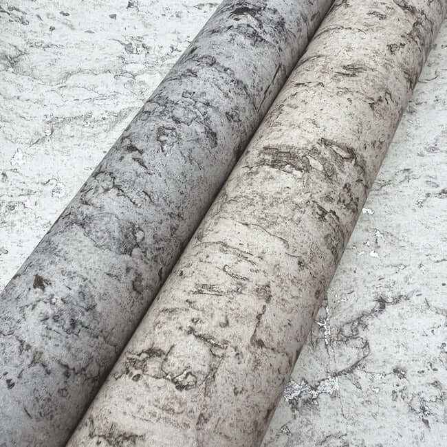 Shimmering Cork Grey Peel & Stick Wallpaper - York Wallcoverings - PSW1292RL - York Wallcoverings Wallpaper
