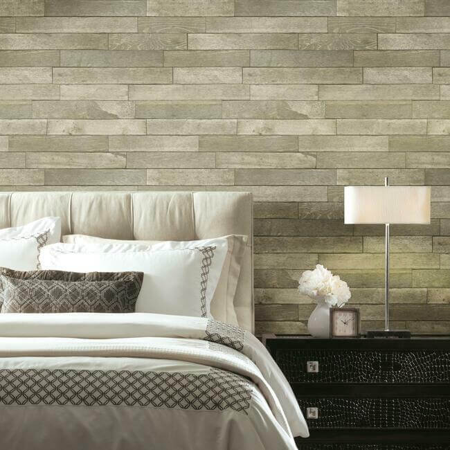 warehouse-planks-brown-peel-stick-wallpaper-york-wallcoverings-psw1294rl - York Wallpaper Wallpaper