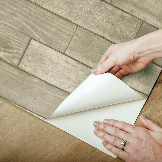 warehouse-planks-brown-peel-stick-wallpaper-york-wallcoverings-psw1294rl - York Wallpaper Wallpaper