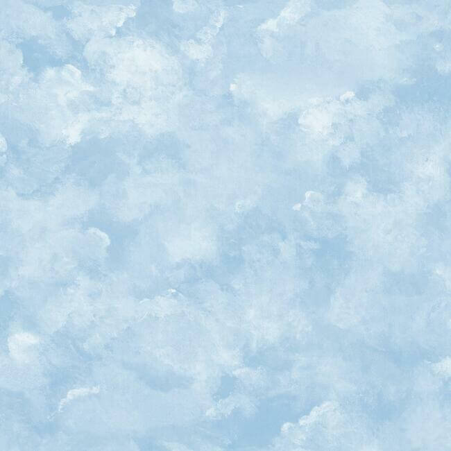 atrium-clouds-blue-peel-stick-wallpaper-york-wallcoverings-psw1211rl - York Wallpaper Wallpaper
