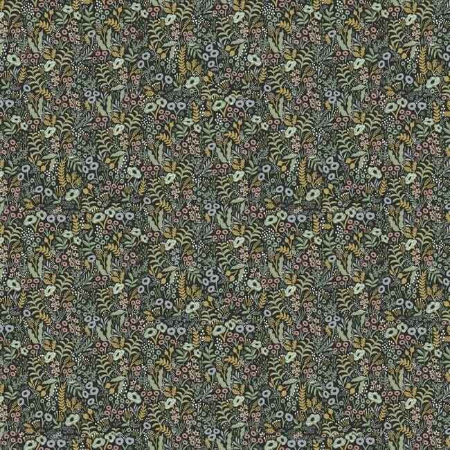 Tapestry Black Wallpaper - York Wallcoverings - RI5124