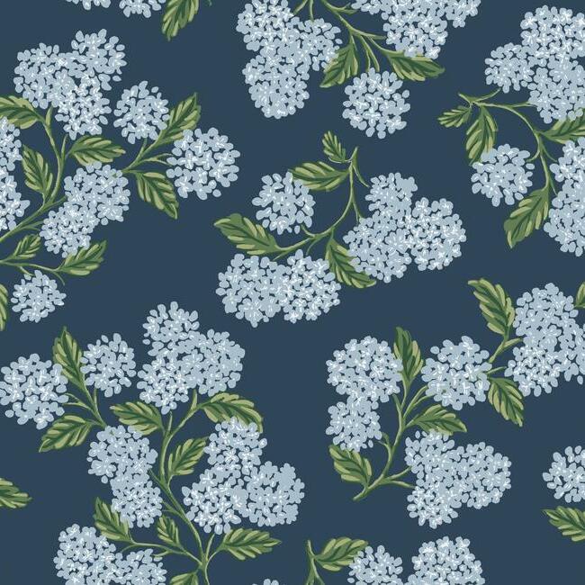 hydrangea-wallpaper-navy-york-wallcoverings-ri5142