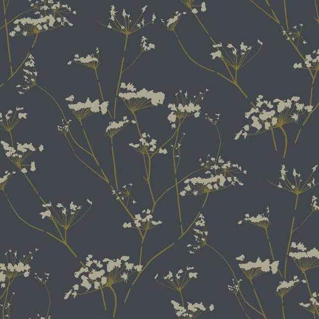 Enchanted Blue Wallpaper - York Wallcoverings - DN3709 - York Wallcoverings Wallpaper