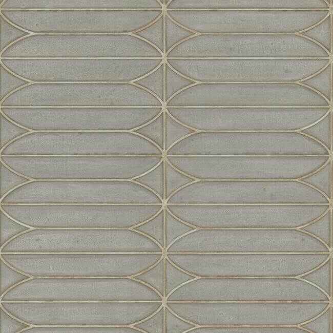 Warm Grey Pavilion Wallpaper - York Wallcoverings - CP1234