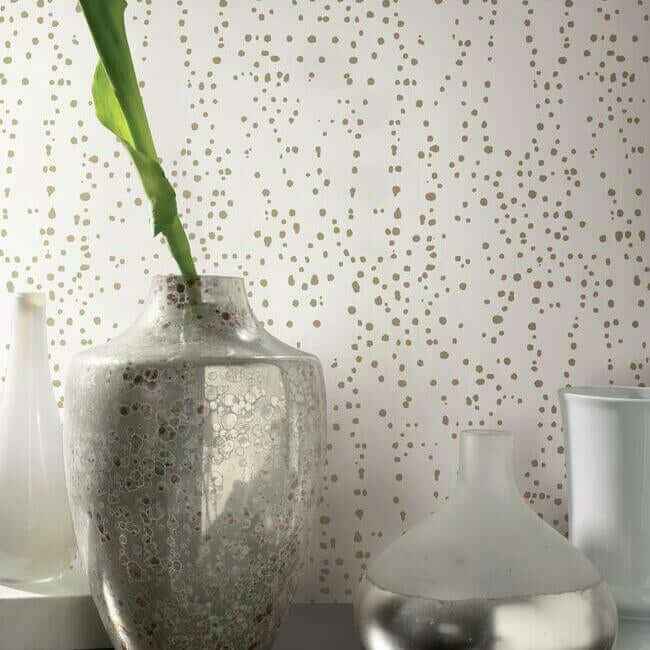 Star Struck Wallpaper Blondegold - York Wallcoverings - CI2352 - York Wallcoverings Wallpaper