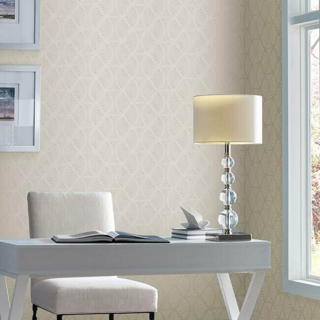 opposites-attract-wallpaper-cream-york-wallcoverings-ci2382 - York Wallcoverings Wallpaper