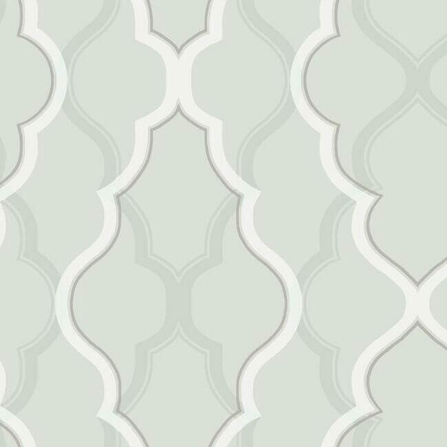 double-damask-silver-wallpaper-york-wallcoverings-ci2397 - York Wallpaper Wallpaper