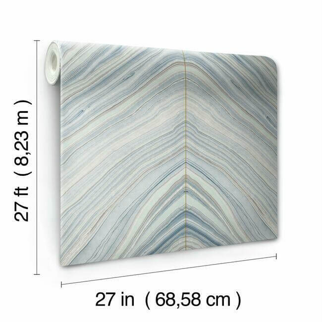 onyx-strata-blue-wallpaper-york-wallcoverings-ci2412 - York Wallpaper Wallpaper