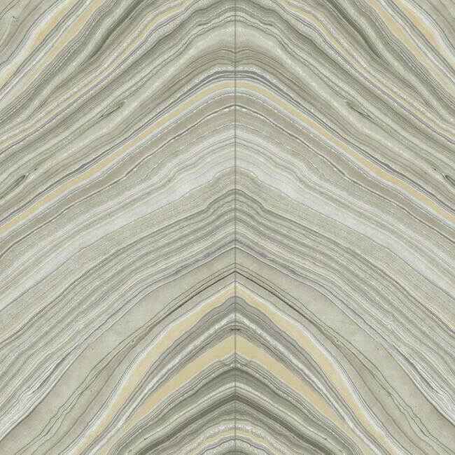 Onyx Strata Taupe Wallpaper - York Wallcoverings - CI2416