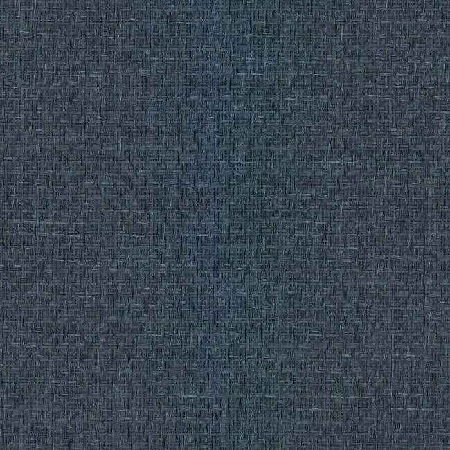Tatami Weave Navy Wallpaper - York Wallcoverings - OG0529 - York Wallcoverings Wallpaper
