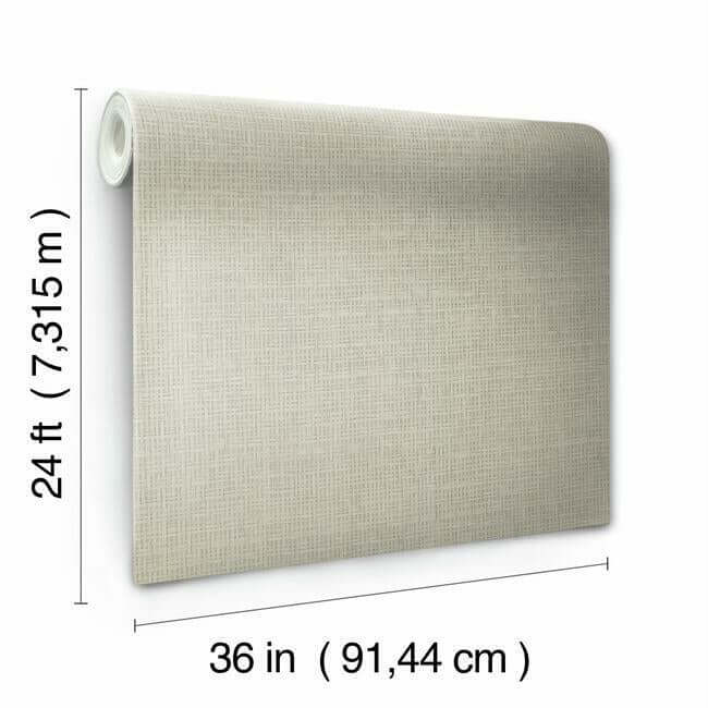 tatami-weave-grey-taupe-wallpaper-york-wallcoverings-og0527 - York Wallpaper Wallpaper
