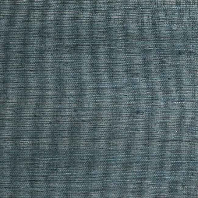 Plain Sisal Grasscloth Teal Wallpaper - York Wallcoverings - DL2955 - York Wallcoverings Wallpaper