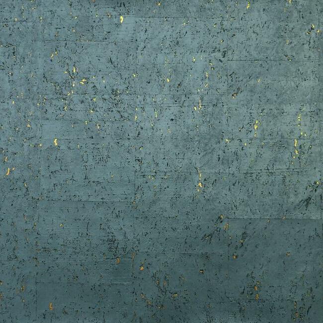 cork-teal-wallpaper-york-wallcoverings-dl2965 - York Wallpaper Wallpaper