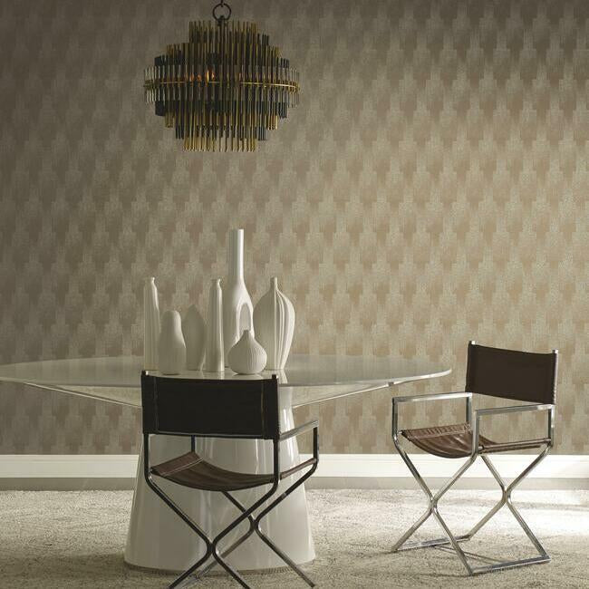 flapper-metallic-wallpaper-york-wallcoverings-ca1519 - York Wallcoverings Wallpaper