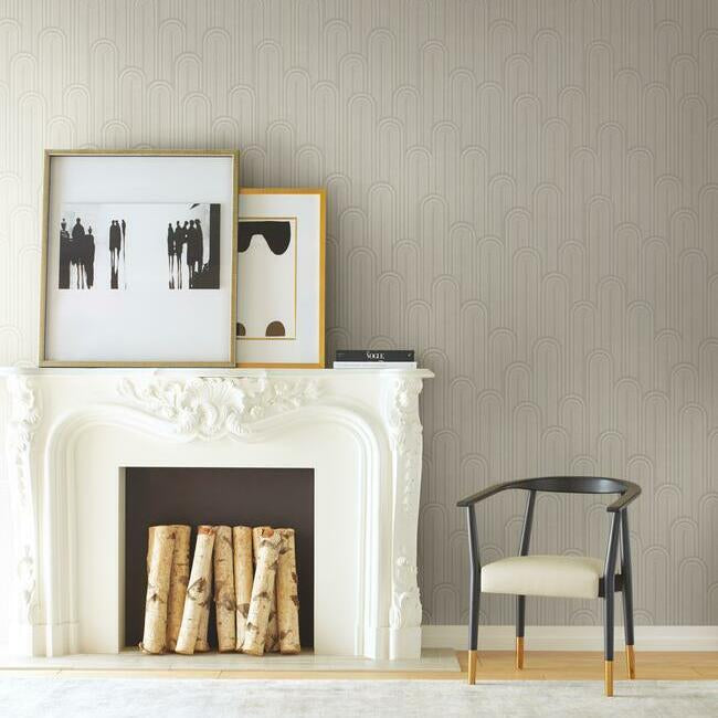 speakeasy-wallpaper-light-grey-york-wallcoverings-ca1542 - York Wallcoverings Wallpaper