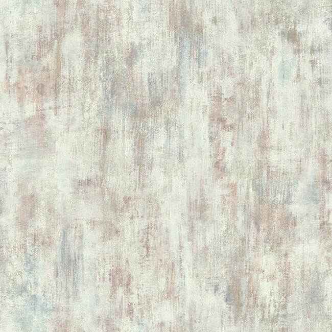 Concrete Patina Mutlicolor & Grey Wallpaper - York Wallcoverings - OG0578