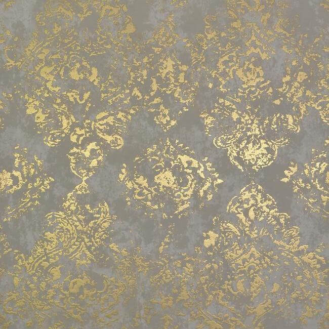 stargazer-khaki-gold-wallpaper-york-wallcoverings-nw3564 - York Wallpaper Wallpaper