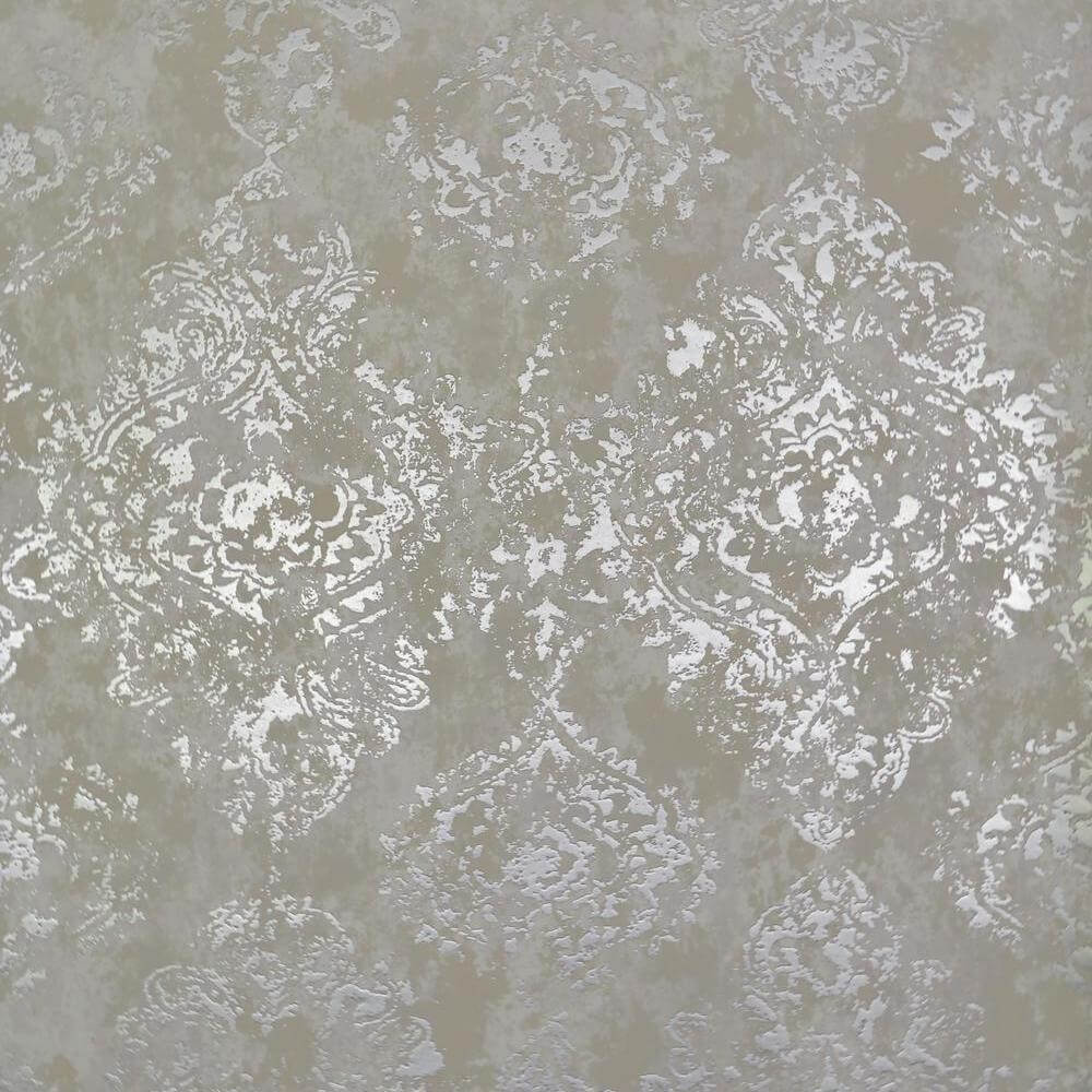 stargazer-white-silver-wallpaper-york-wallcoverings-nw3568 - York Wallpaper Wallpaper