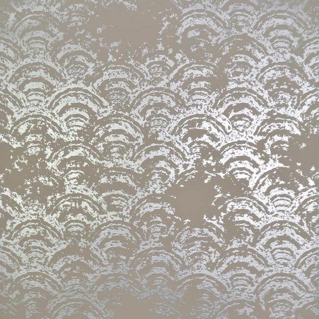 eclipse-khaki-silver-wallpaper-york-wallcoverings-nw3599 - York Wallpaper Wallpaper