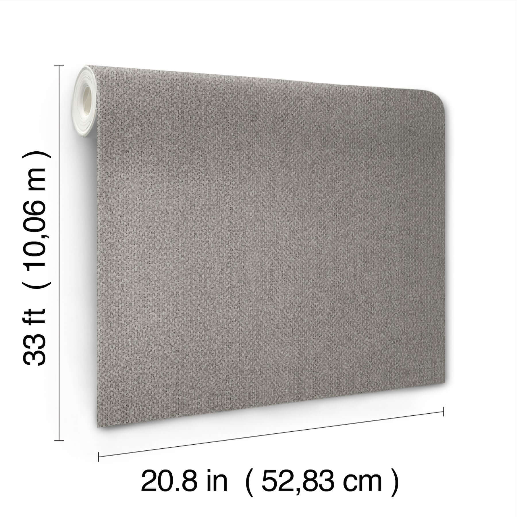 stretched-hexagons-dark-silver-wallpaper-york-wallcoverings-y6231106 - York Wallpaper Wallpaper