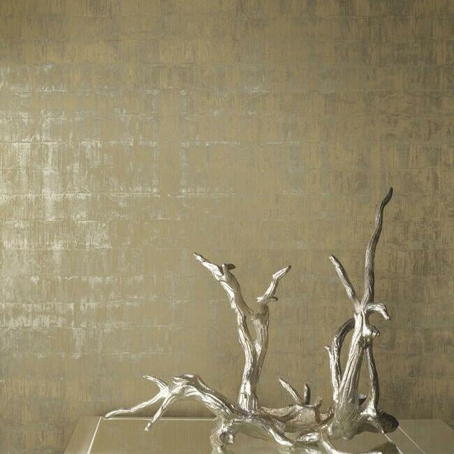 liquid-metal-wallpaper-gold-york-wallcoverings-kt2131 - York Wallcoverings Wallpaper
