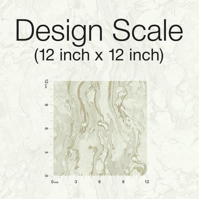 polished-marble-wallpaper-whitegold-york-wallcoverings-kt2223 - York Wallcoverings Wallpaper
