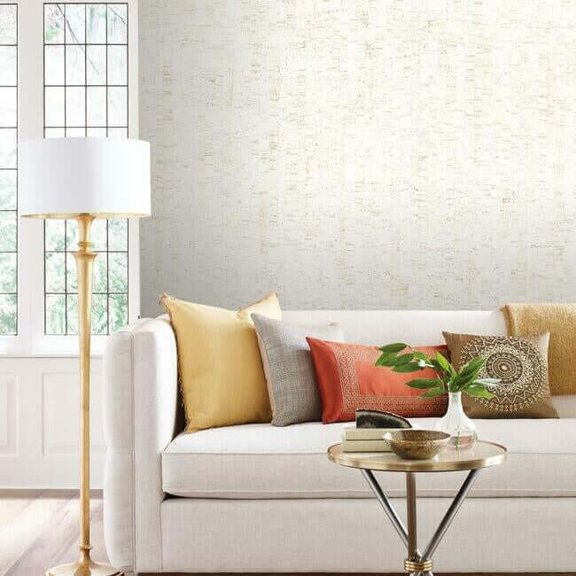 plain-bamboo-white-wallpaper-york-wallcoverings-lc7145 - York Wallpaper Wallpaper