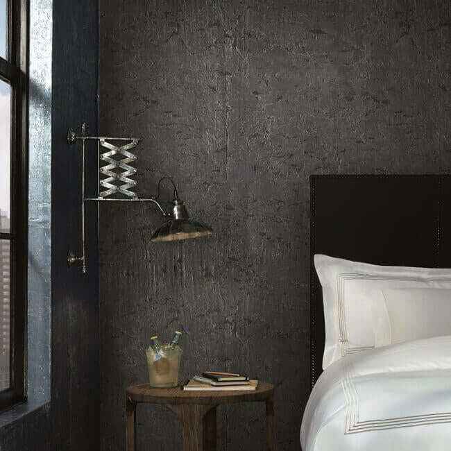 Cork Metallic Wallpaper - York Wallcoverings - GR1098 - York Wallcoverings Wallpaper