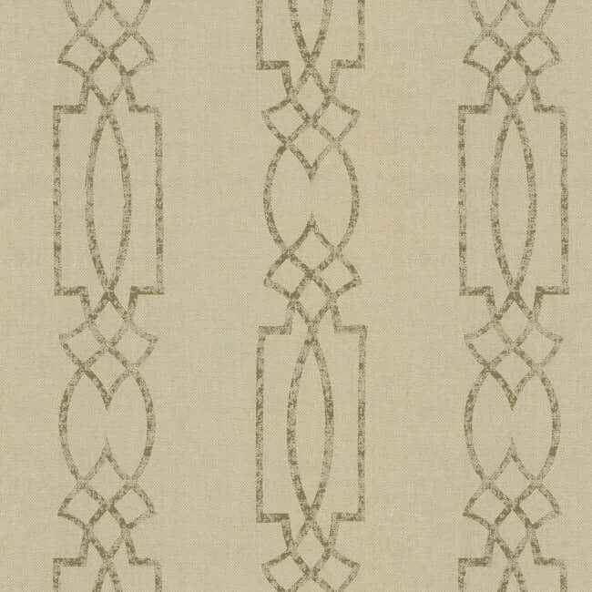 Cathedral Trellis Beige Wallpaper - York Wallcoverings - TR4269