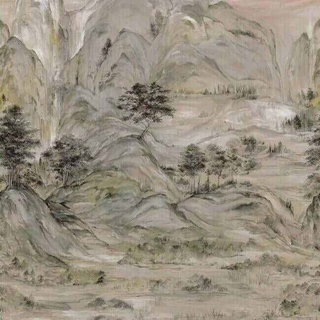 misty-mountain-taupe-wall-mural-york-wallcoverings-af6597m - York Wallpaper Wallpaper