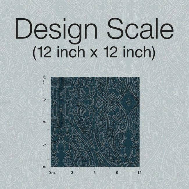 ascot-damask-wallpaper-indigo-york-wallcoverings-ho2133 - York Wallcoverings Wallpaper