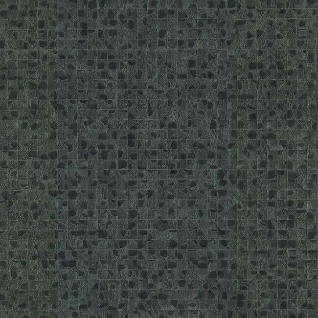 leather-lux-dark-green-wallpaper-york-wallcoverings-ho2116 - York Wallpaper Wallpaper