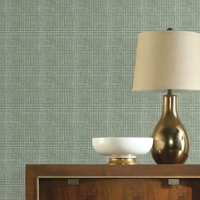 shirting-plaid-wallpaper-shamrock-york-wallcoverings-ho2166 - York Wallcoverings Wallpaper