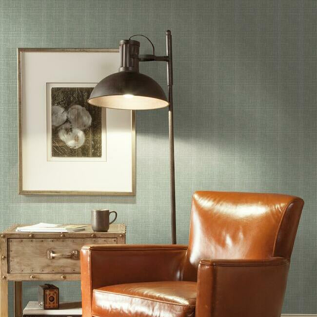 shirting-plaid-wallpaper-shamrock-york-wallcoverings-ho2166 - York Wallcoverings Wallpaper