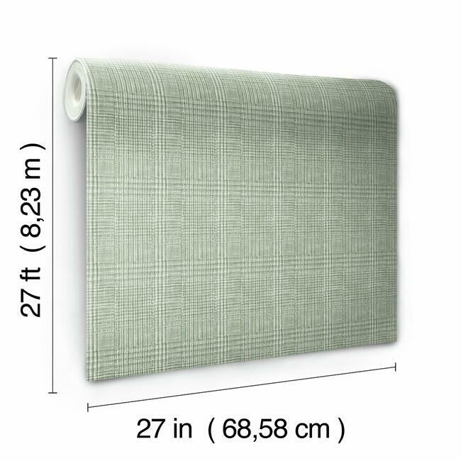 shirting-plaid-wallpaper-shamrock-york-wallcoverings-ho2166 - York Wallcoverings Wallpaper