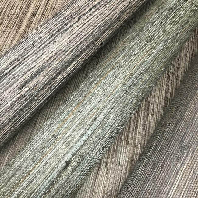 threaded-jute-green-wallpaper-york-wallcoverings-og0519 - York Wallpaper Wallpaper