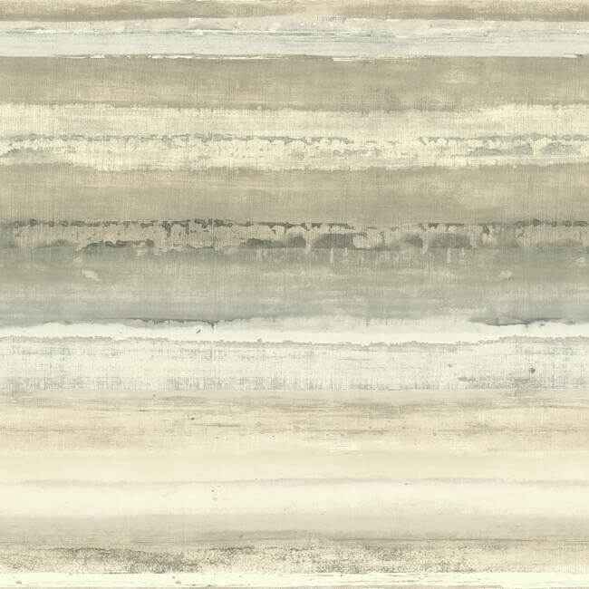 Perspective Beige & White Wallpaper - York Wallcoverings - NN7241