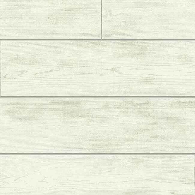 Shiplap Grey & Off White Wallpaper - York Wallcoverings - MH1559 - York Wallcoverings Wallpaper
