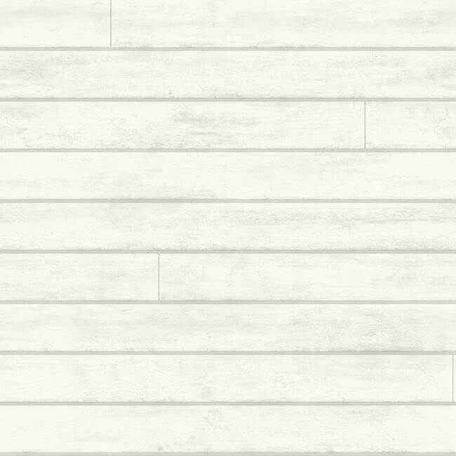 Skinnylap White & Grey Wallpaper - York Wallcoverings - MH1566