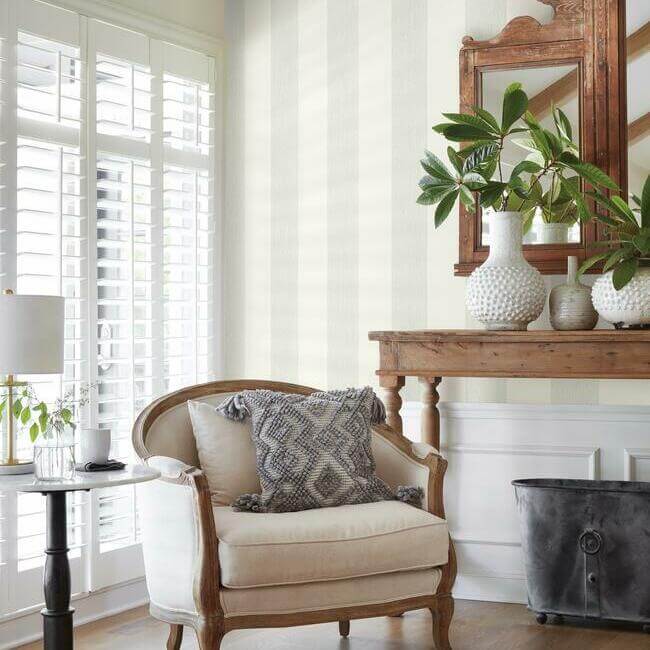 thread-stripe-blue-wallpaper-york-wallcoverings-mk1118 - York Wallpaper Wallpaper