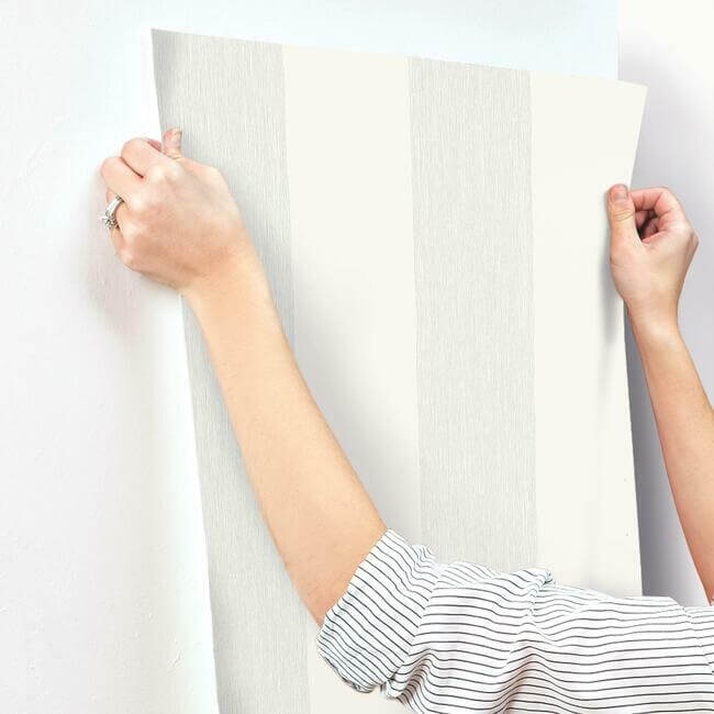 thread-stripe-blue-wallpaper-york-wallcoverings-mk1118 - York Wallpaper Wallpaper