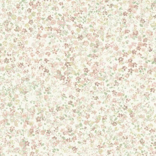 meadow-pink-wallpaper-york-wallcoverings-mk1120 - York Wallpaper Wallpaper