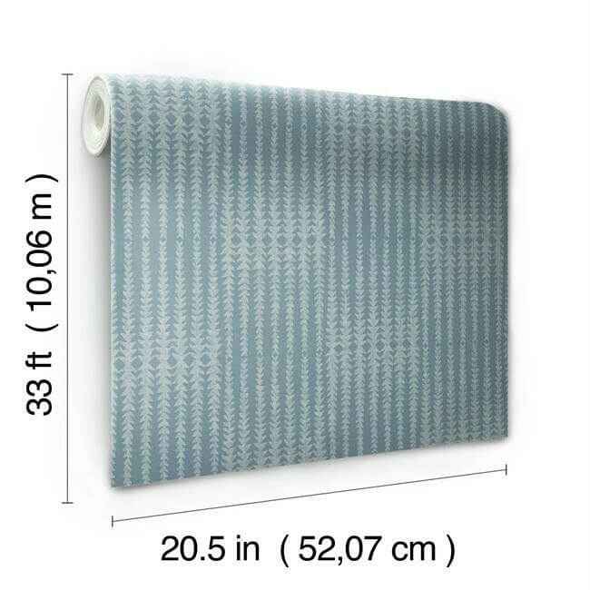 Vantage Point Blue Wallpaper - York Wallcoverings - MK1133 - York Wallcoverings Wallpaper