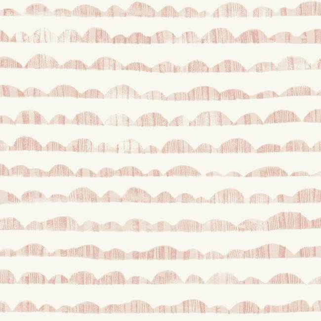 Hill & Horizon Pink Wallpaper - York Wallcoverings - MK1145 - York Wallcoverings Wallpaper