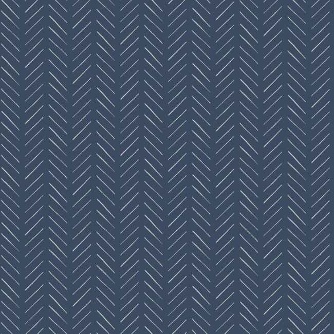 Pick-Up Sticks Blue Wallpaper - York Wallcoverings - MK1173 - York Wallcoverings Wallpaper