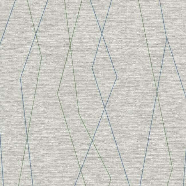 diamond-fracture-high-performance-wallpaper-blue-green-beams-york-wallcoverings-td1018 - York Wallcoverings Wallpaper