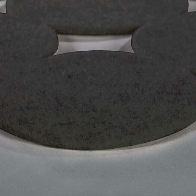 modern-circles-acoustical-peel-stick-tiles-midnight-york-wallcoverings-qws1017 - York Wallcoverings Wallpaper