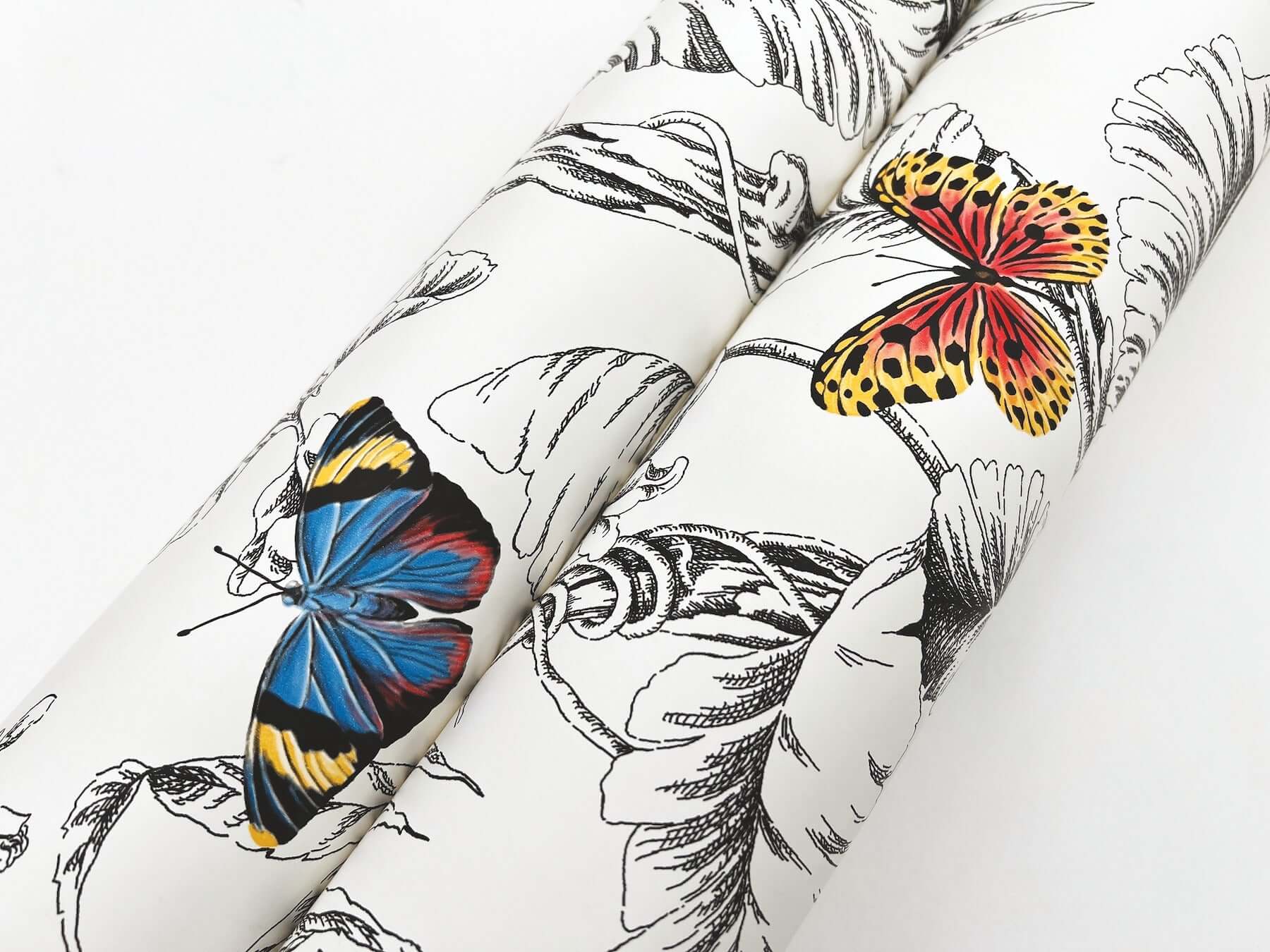 papillon-primary-wallpaper-york-wallcoverings-af2025 - York Wallpaper Wallpaper