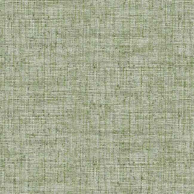 Papyrus Weave Green Wallpaper - York Wallcoverings - CY1561