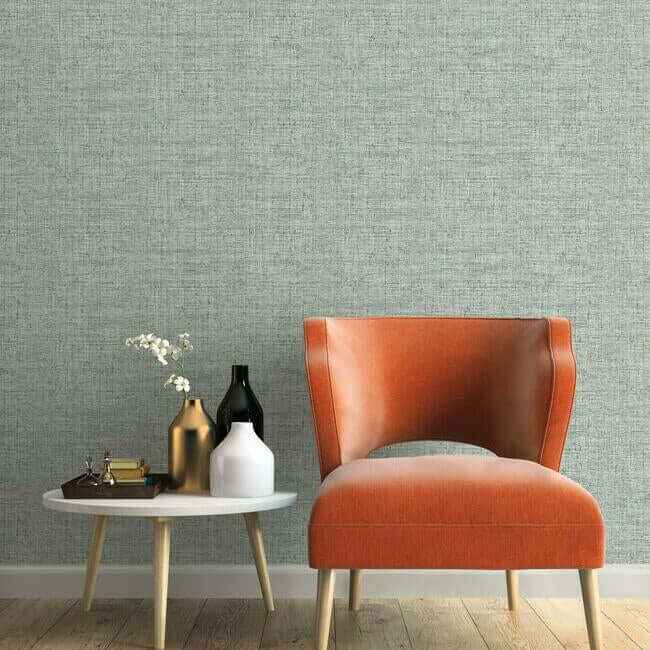 Papyrus Weave Blue Wallpaper - York Wallcoverings - CY1560 - York Wallcoverings Wallpaper